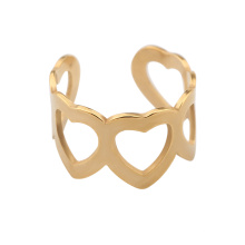 Stainless Steel Women  Fashion Gold Ear Cuff Earring